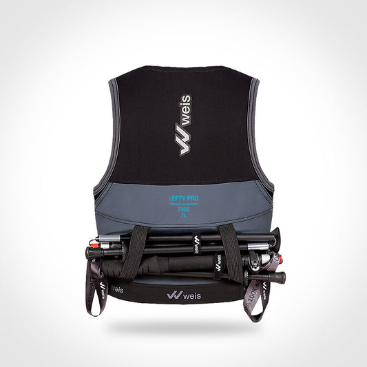 LEFTY PRO 7 L VEST / BLACK-CYAN / PERFORMANCE SERIES