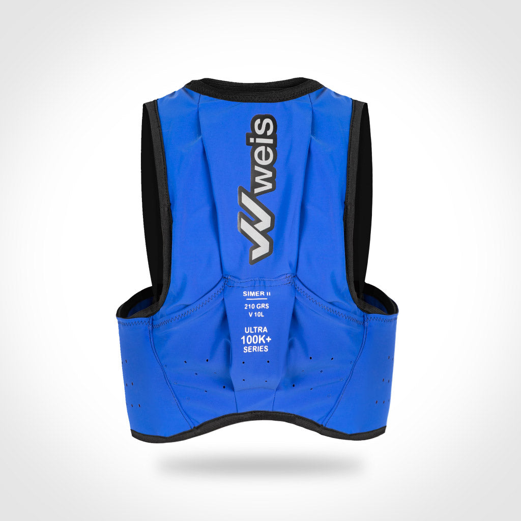 CHALECO SIMER II 10 L / ULTRA 100K + SERIES / AZUL