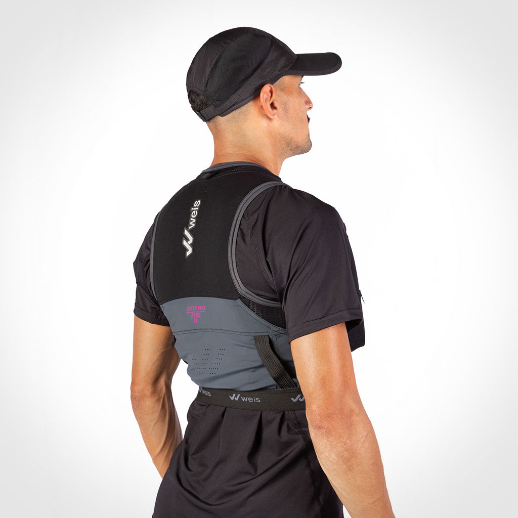 LEFTY PRO VEST 7 L / BLACK-PINK / PERFORMANCE SERIES
