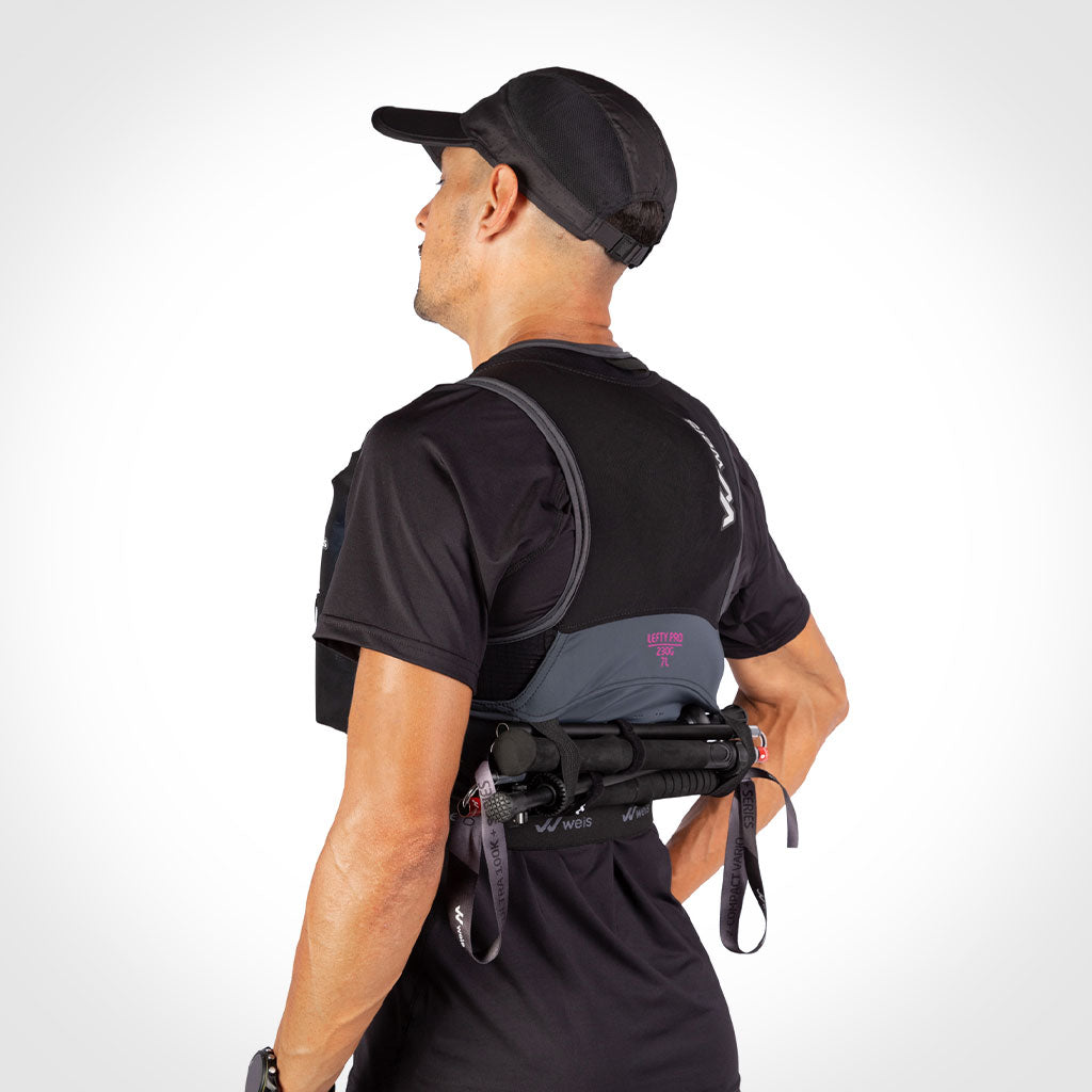LEFTY PRO VEST 7 L / BLACK-PINK / PERFORMANCE SERIES