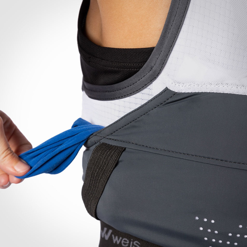 LEFTY PRO 7 L VEST / WHITE-CYAN / PERFORMANCE SERIES