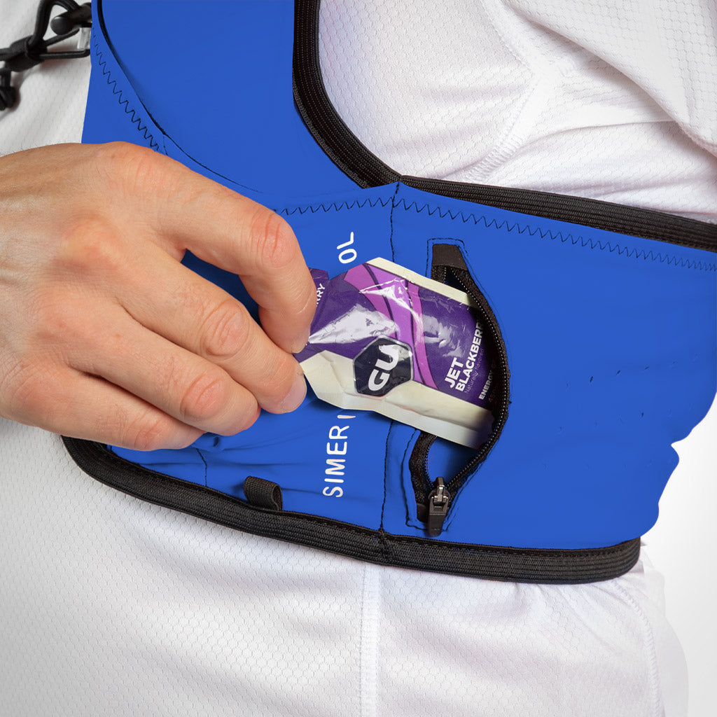 CHALECO SIMER II 10 L / ULTRA 100K + SERIES / AZUL
