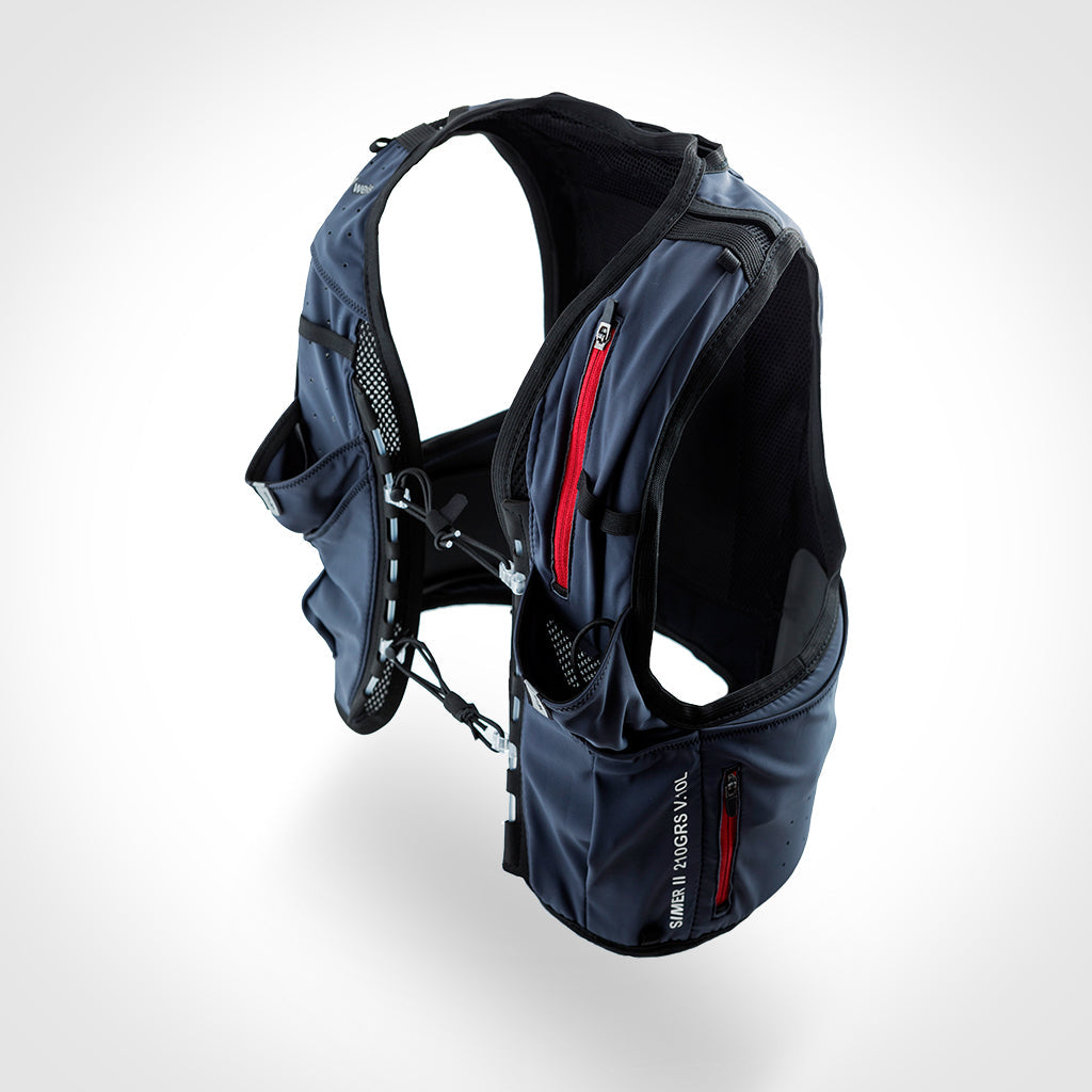 CHALECO SIMER II 10 L / ULTRA 100K + SERIES / GRIS PLOMO