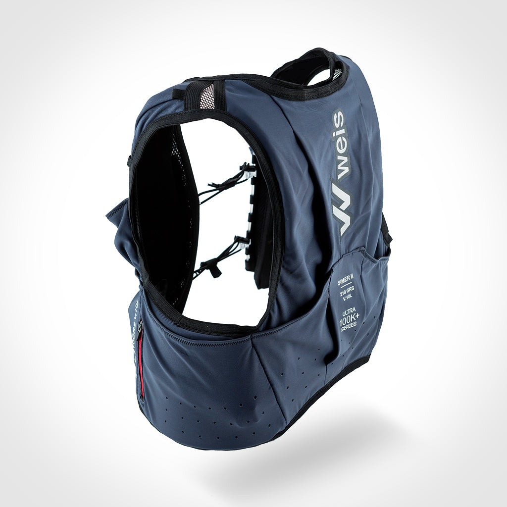 CHALECO SIMER II 10 L / ULTRA 100K + SERIES / GRIS PLOMO