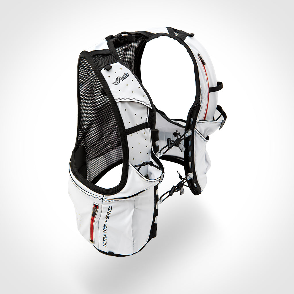 CHALECO SIMER II 10 L / ULTRA 100K + SERIES / BLANCO