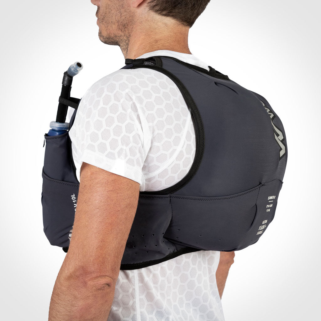 CHALECO SIMER II 10 L / ULTRA 100K + SERIES / GRIS PLOMO