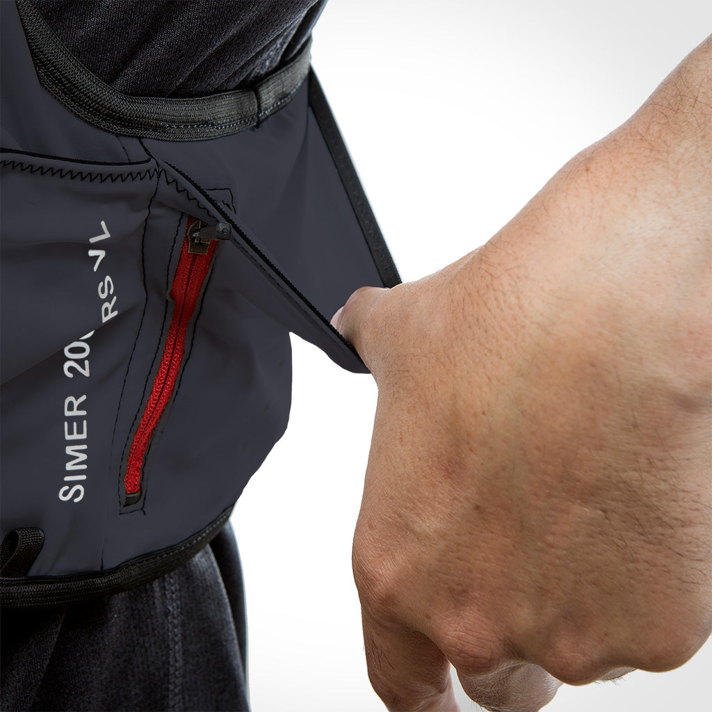 CHALECO SIMER 7 L / ULTRA 100K + SERIES / GRIS PLOMO