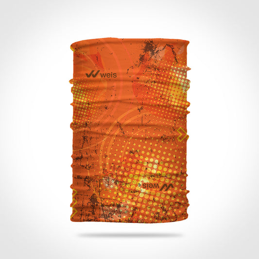 Orange Erosion Multifunction Collar